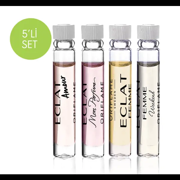 Eclat Kadın 5'li Numune Seti
