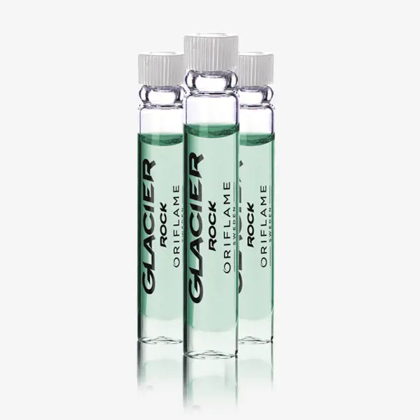 SET 3x Glacier Rock Eau de Toilette Vial