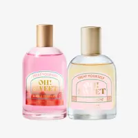 dos frascos de perfume