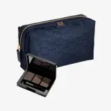 un estuche de maquillaje con una cajita de sombras de ojos