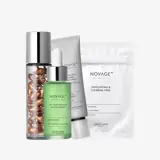 un grupo de productos de belleza