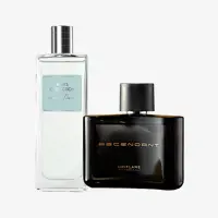 un par de frascos de perfume