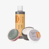 un grupo de productos para el cuidado del cabello