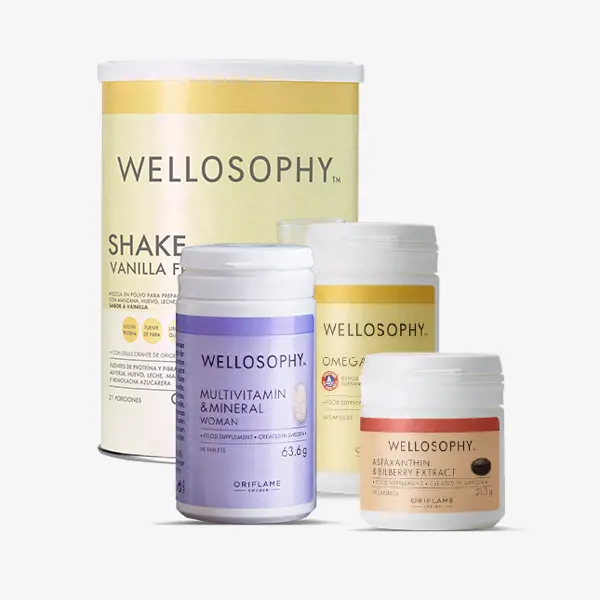 Set Desayuno Batido Vainilla Mujer