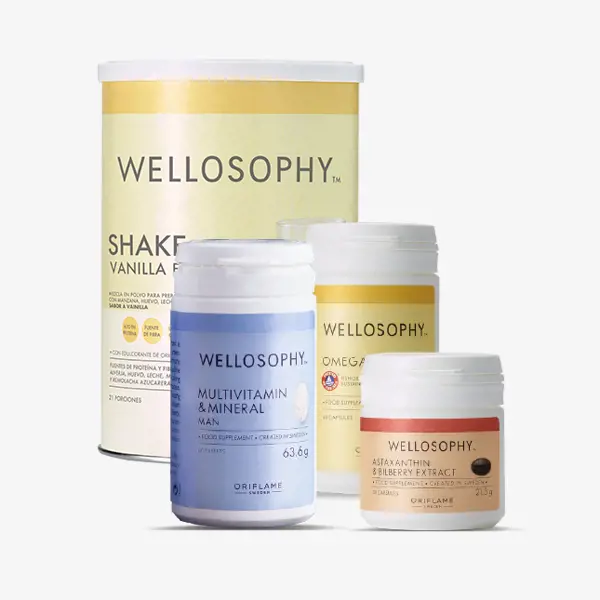 Set Desayuno Batido Vainilla Hombre