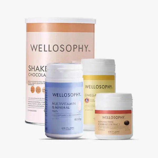 Set Desayuno Batido Chocolate Hombre