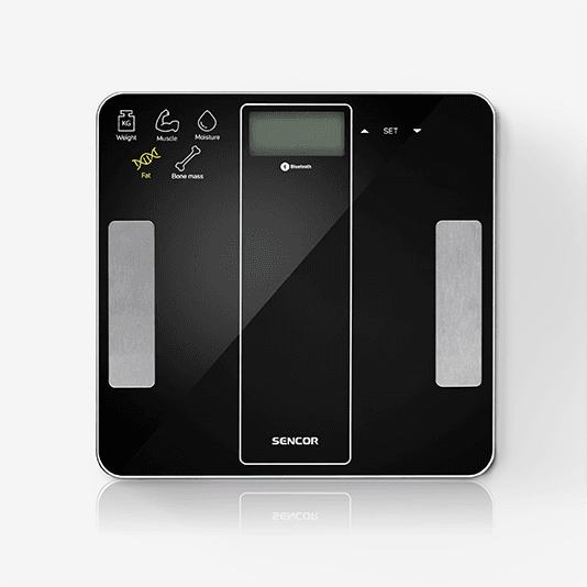 черна електронна везна