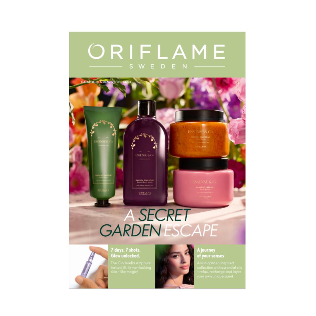 a magazine cover with a variety of products