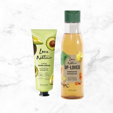 Fľaštička krému na ruky a fľaštička krému na ruky