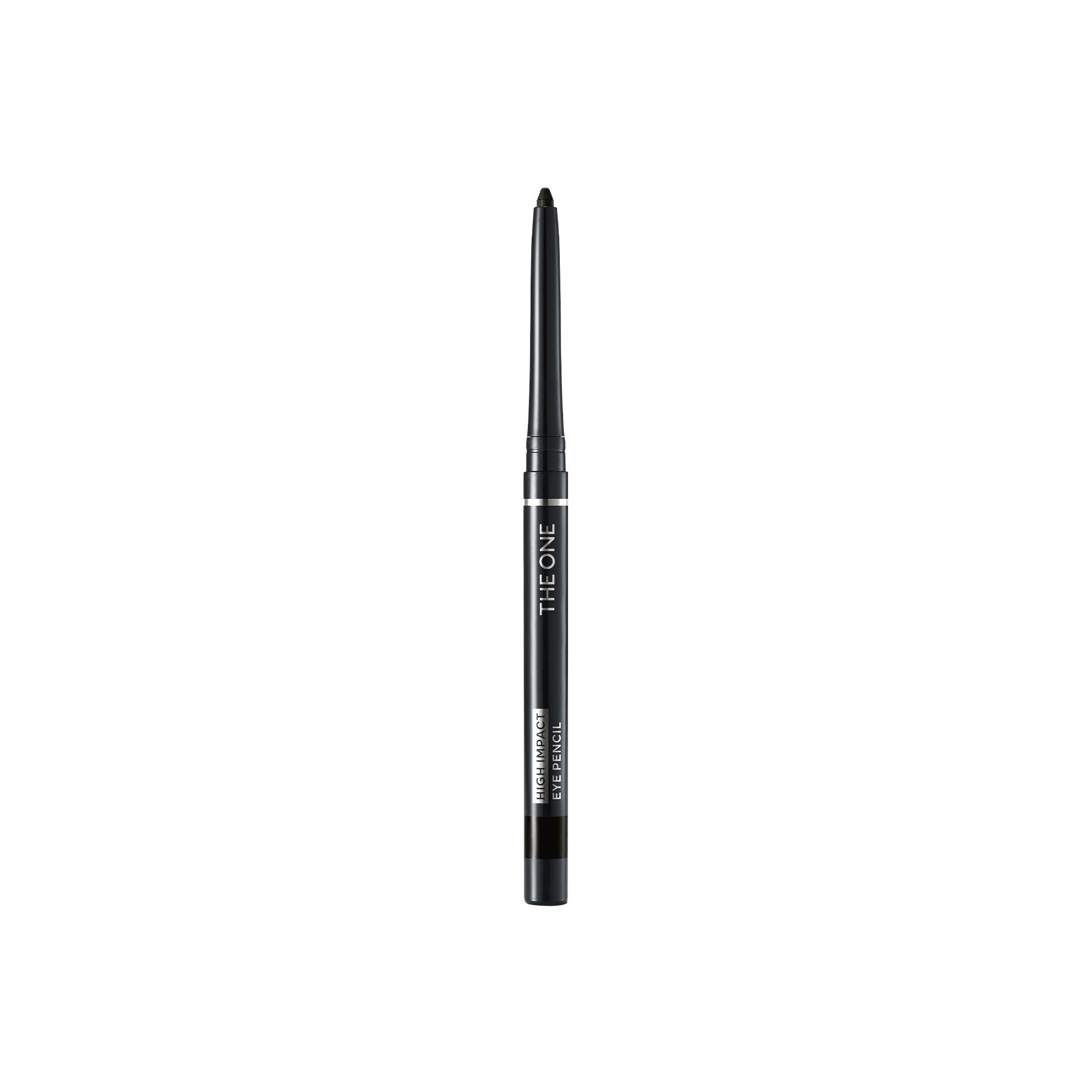 a black eyeliner with a white label