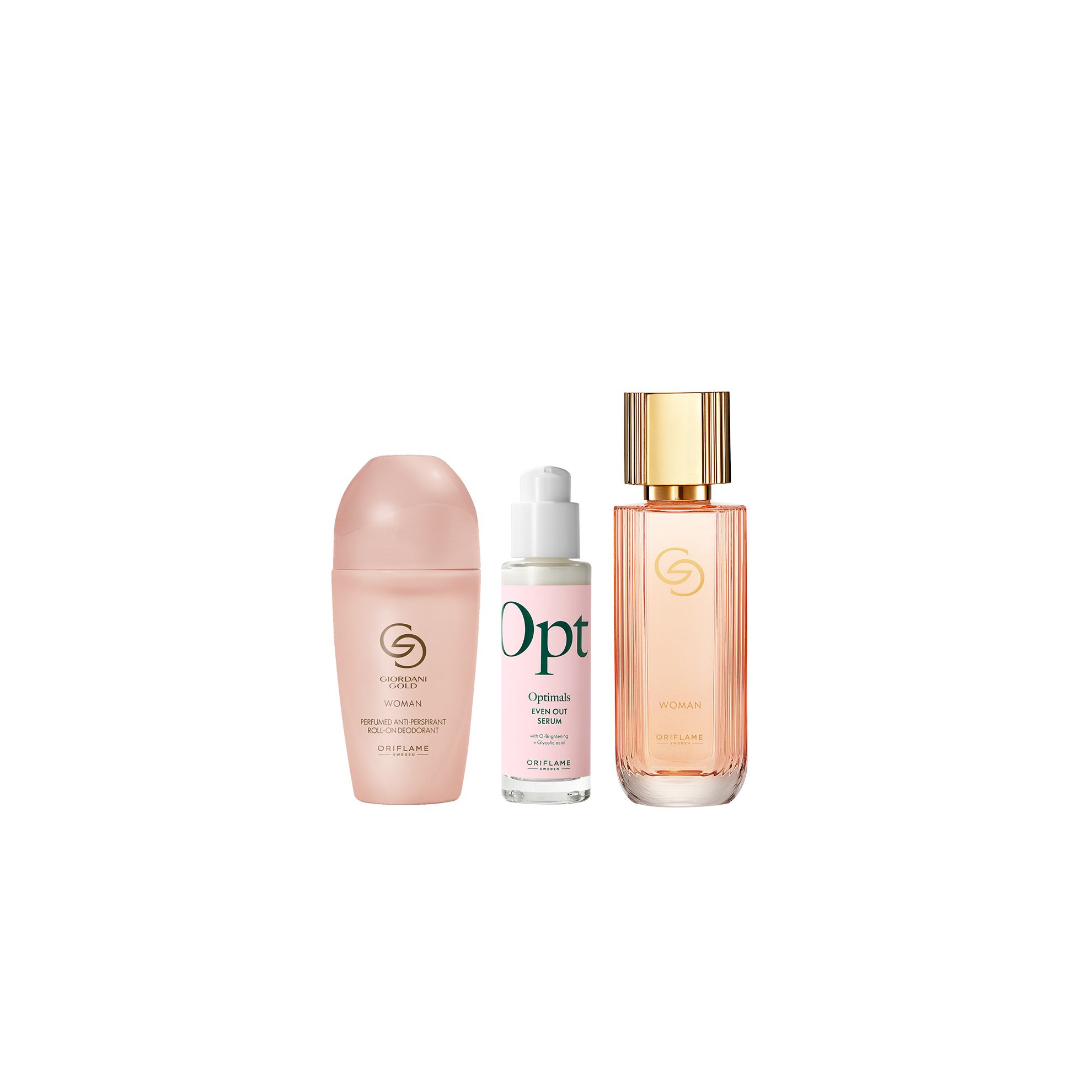 sekelompok botol parfum