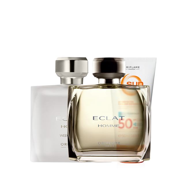 un grupo de frascos de perfume