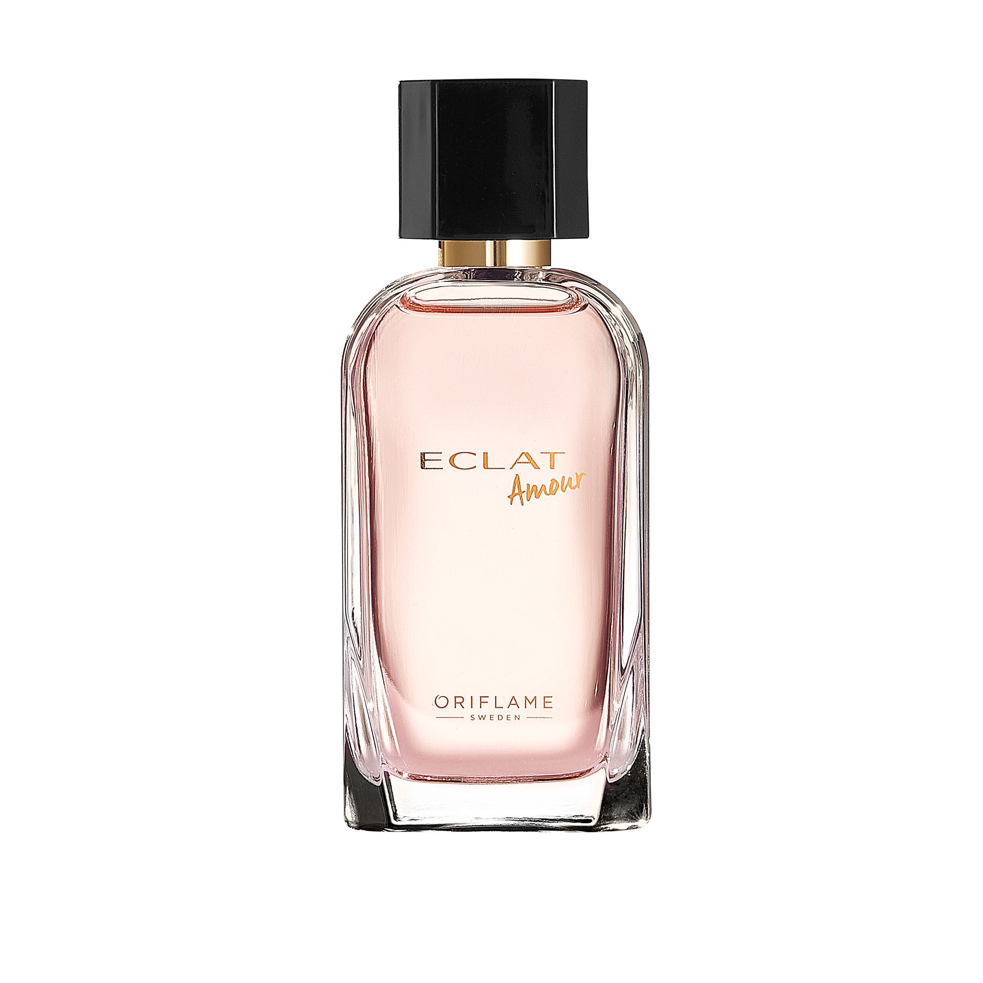 a bottle of pink perfume