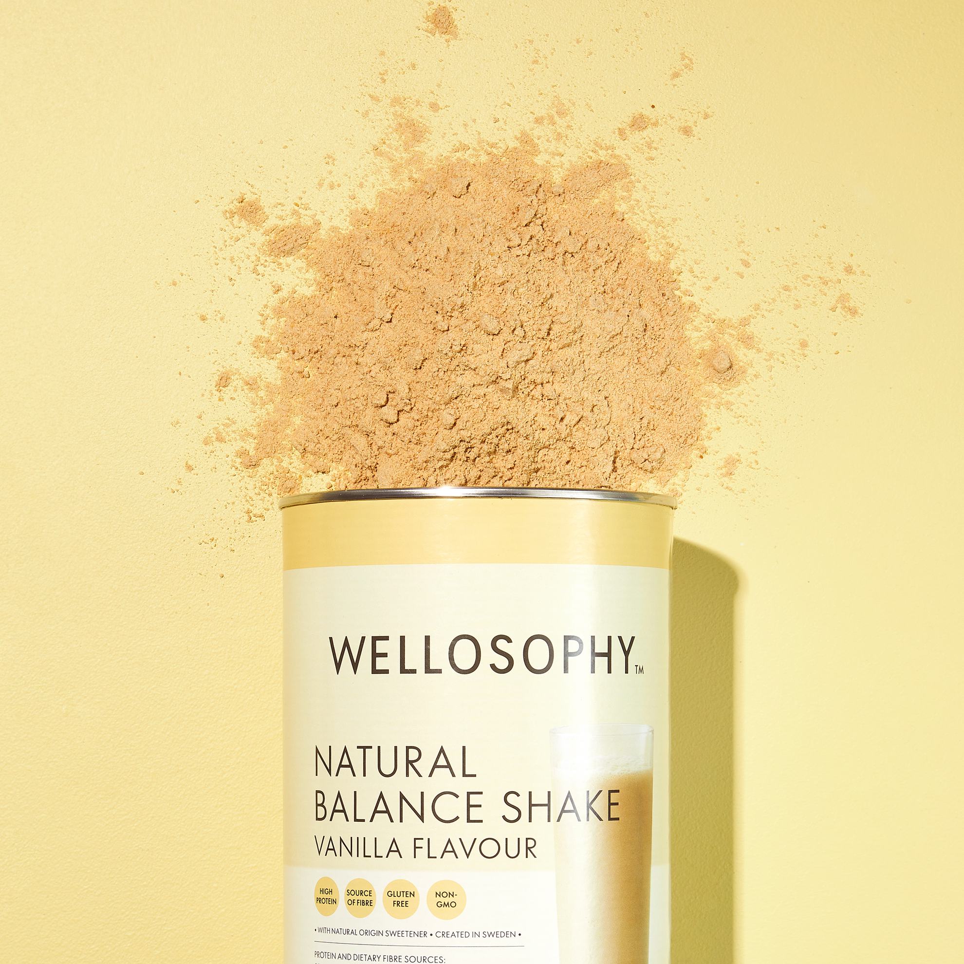 a can of vanilla shake