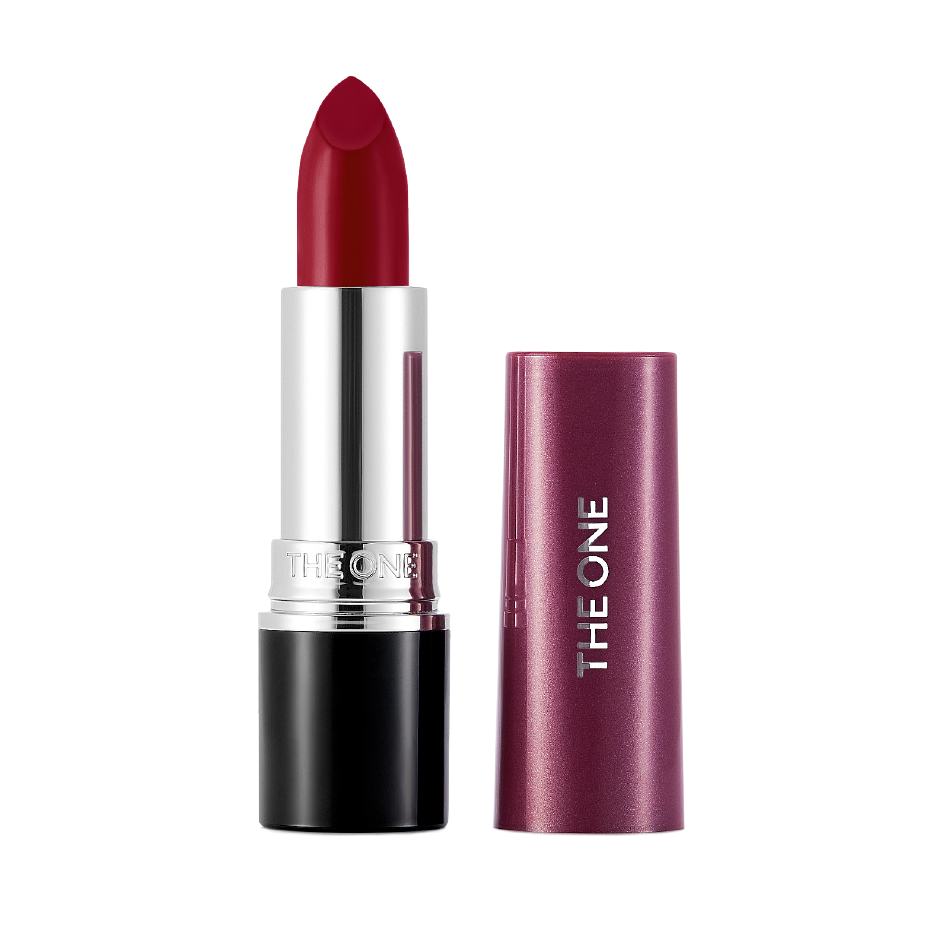 a red lipstick with a tube