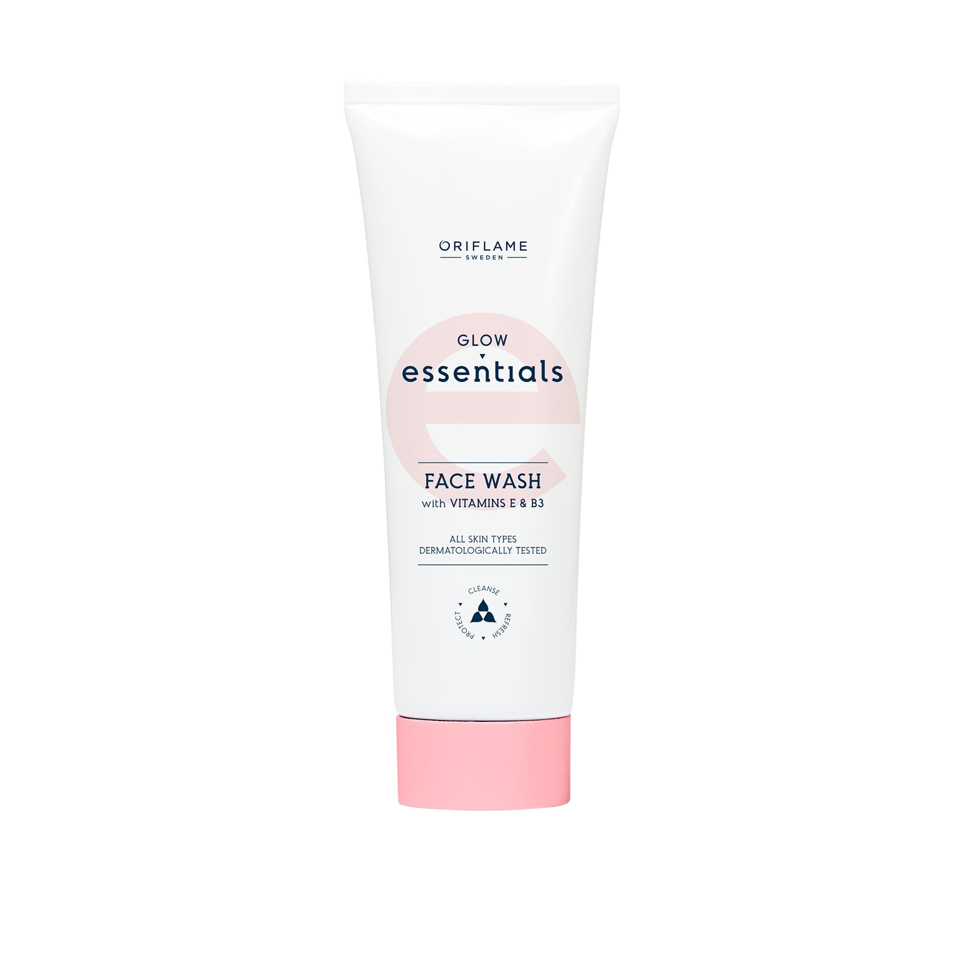 Glow Essentials Face Wash with Vitamins E & B3 (43908) Dehydrated skin ...