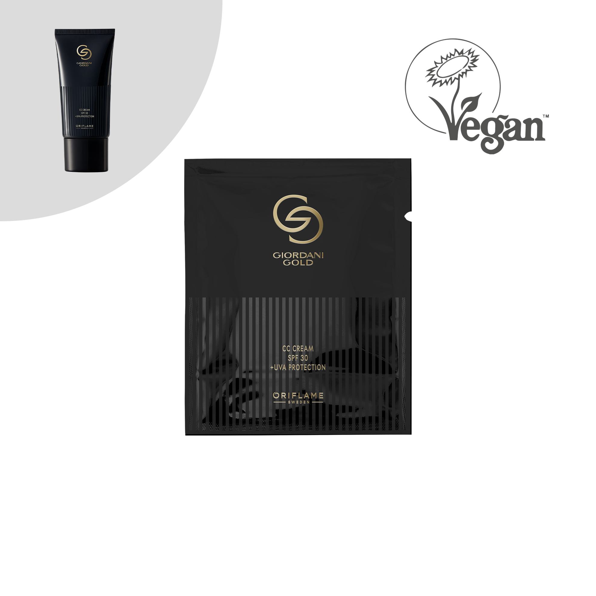 crni paket sa zlatnim tekstom