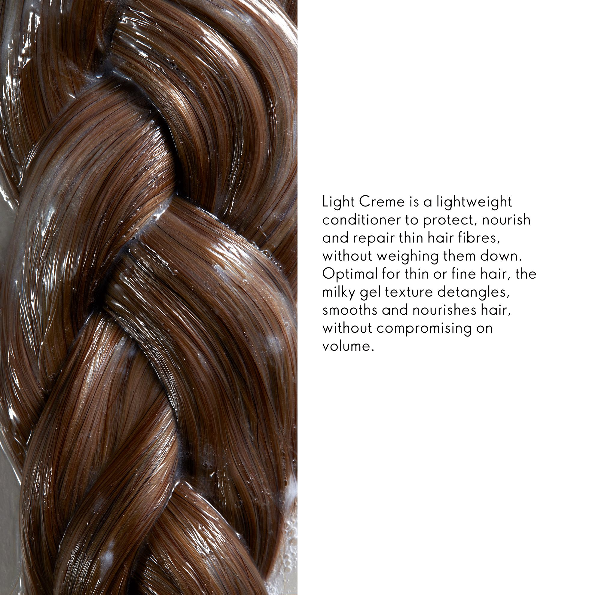 a close-up of a braided brown hair