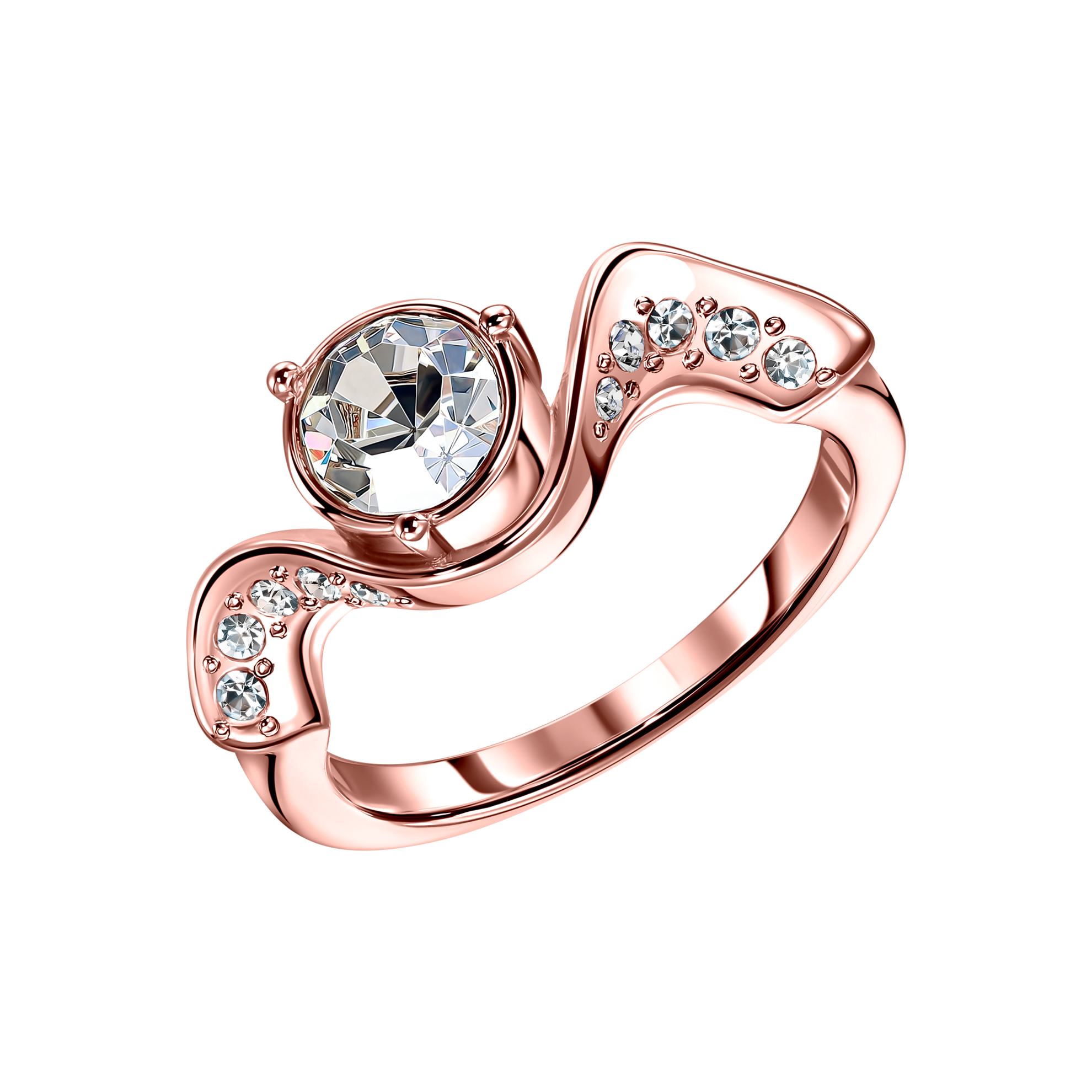 un anillo de oro con diamantes