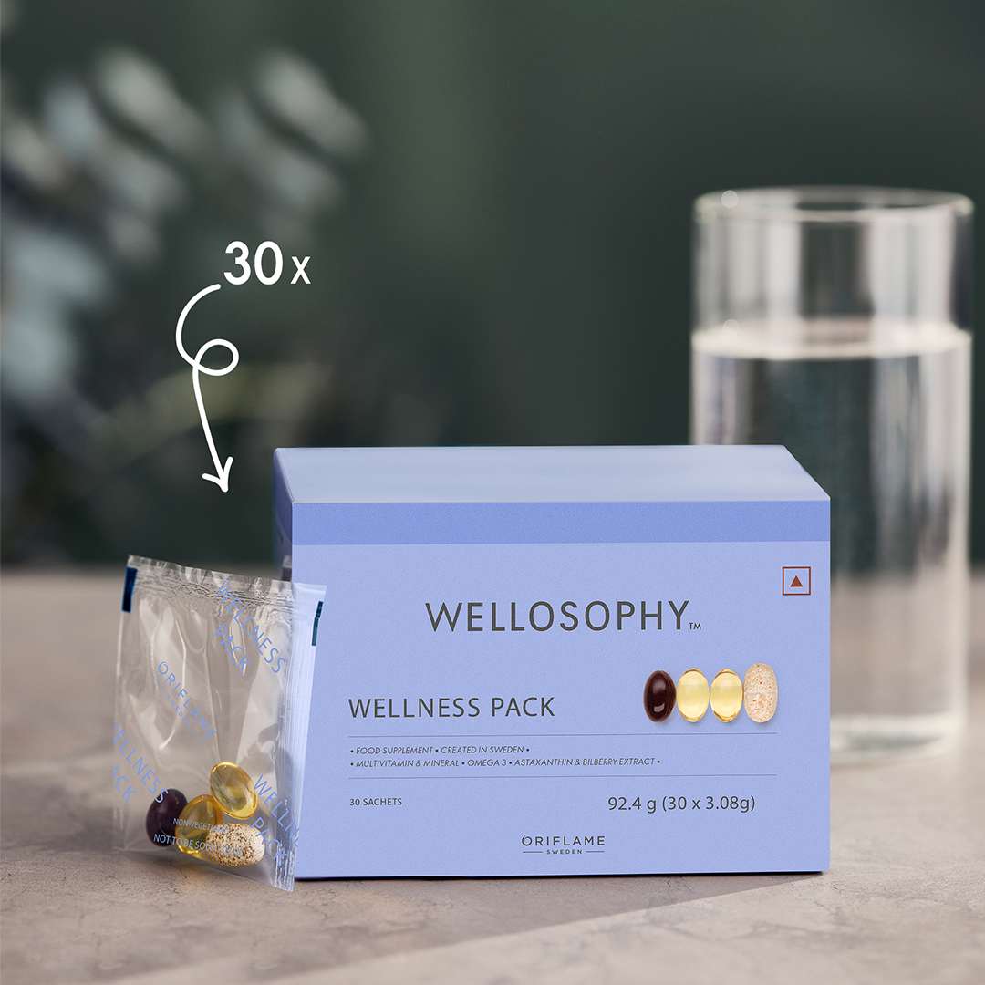 Wellness Pack 45367 Daily wellbeing Nutrition Oriflame Cosmetics wellness-pack-45367-daily-wellbeing-nutrition-oriflame-cosmetics