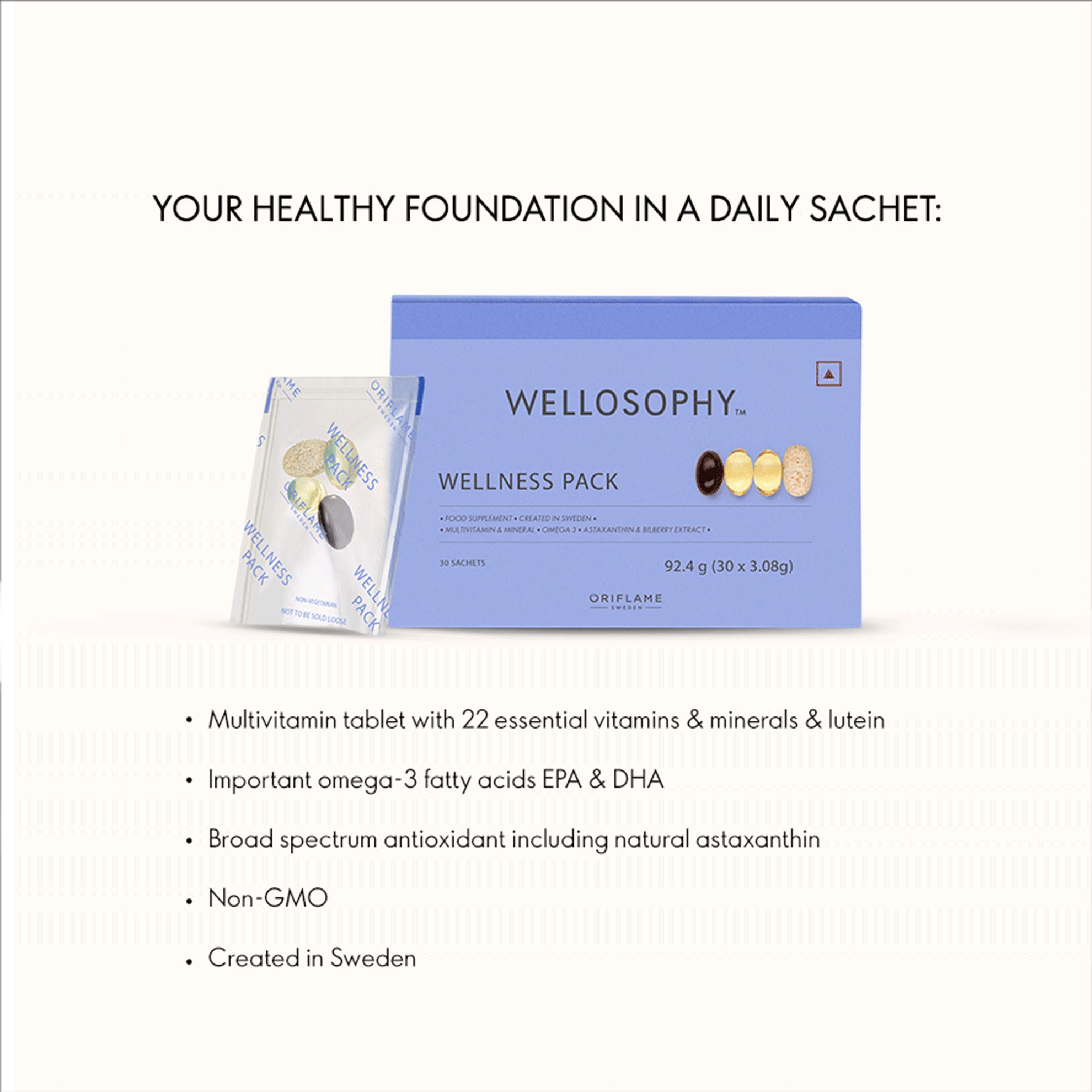 a package of vitamins and tablets