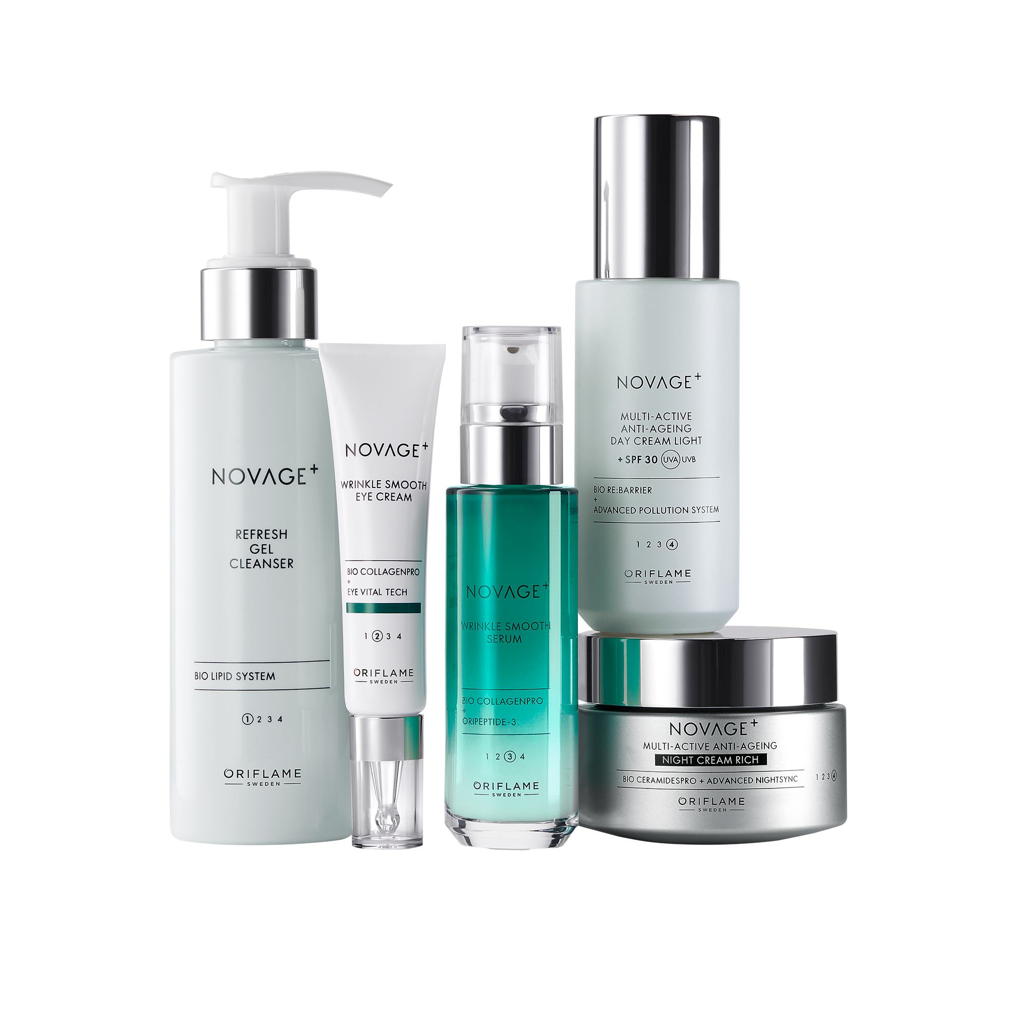 Novage+ Wrinkle Smooth — zmarszczki i drobne linie (Oriflame)