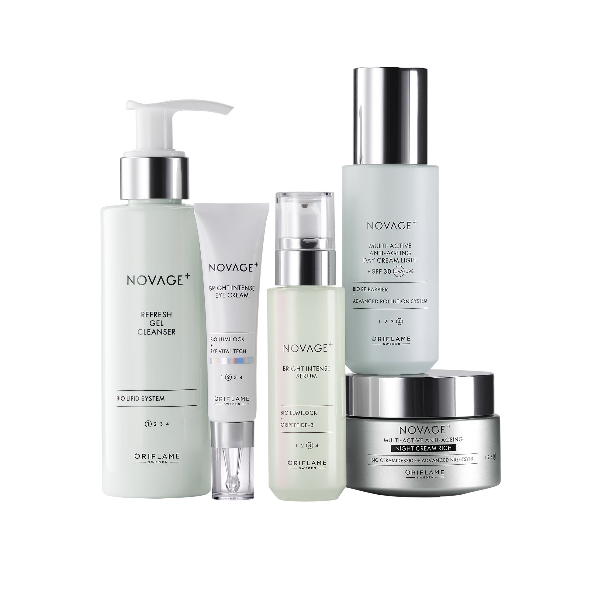 Novage+ Bright Intense — przebarwienia i ciemne plamy (Oriflame)