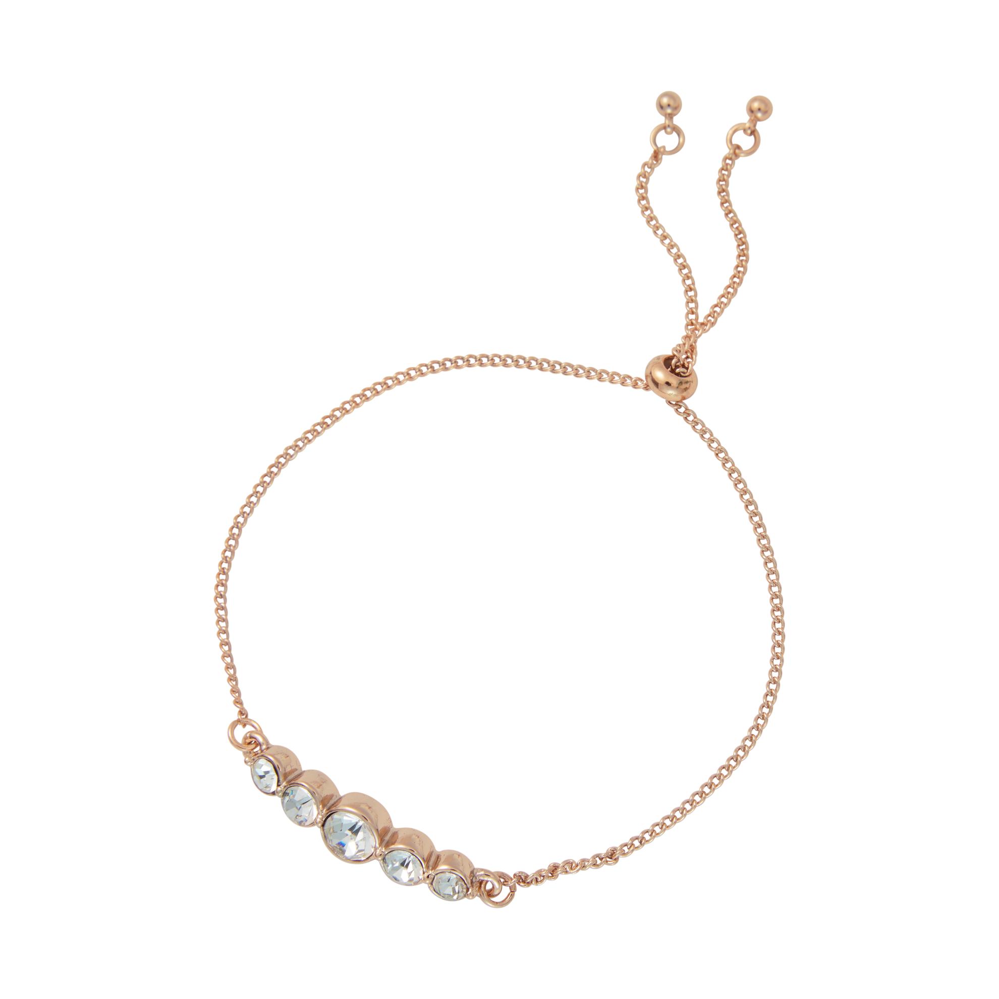 a gold bracelet with diamonds