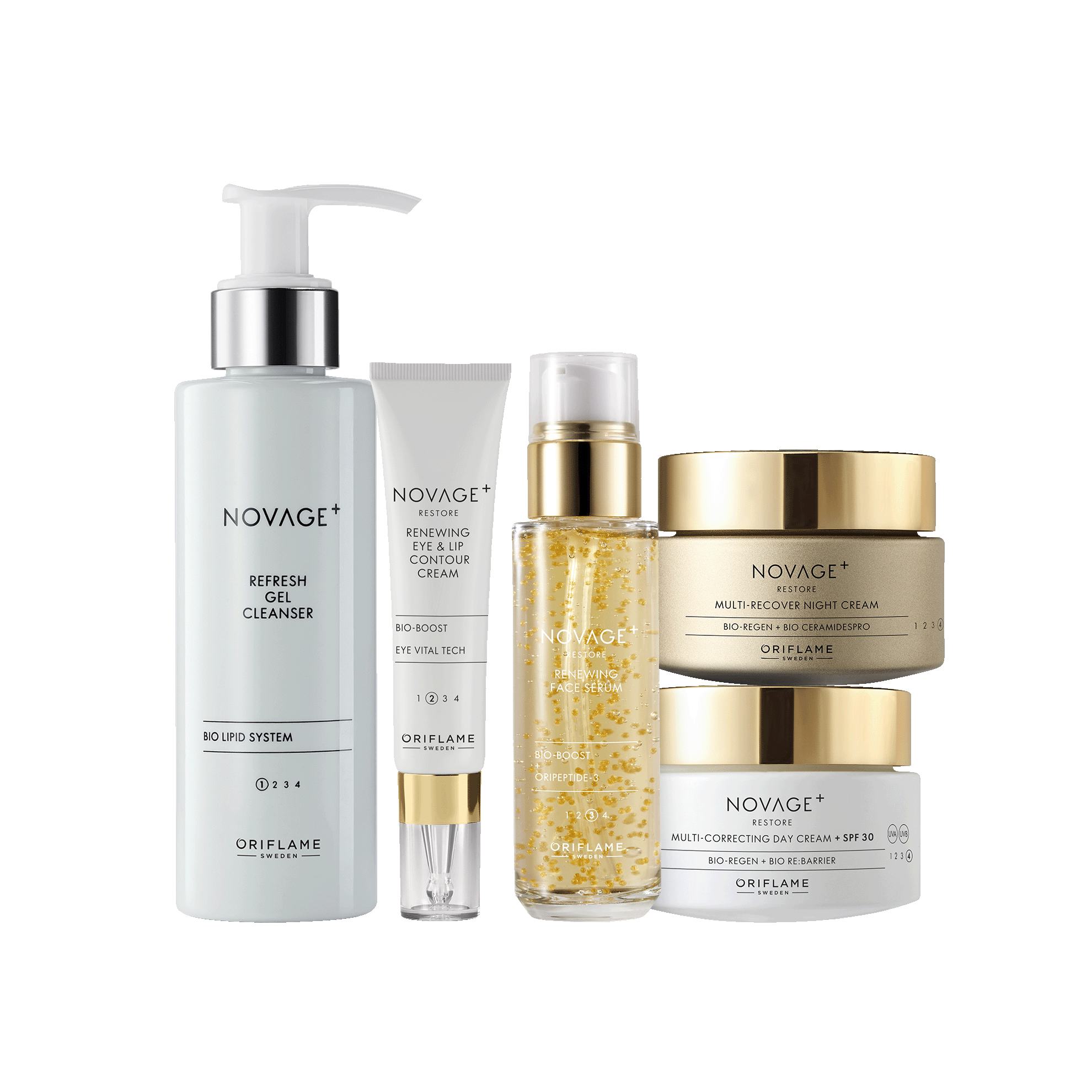 Novage+ Restore — skóra dojrzała i w okresie menopauzy (Oriflame)