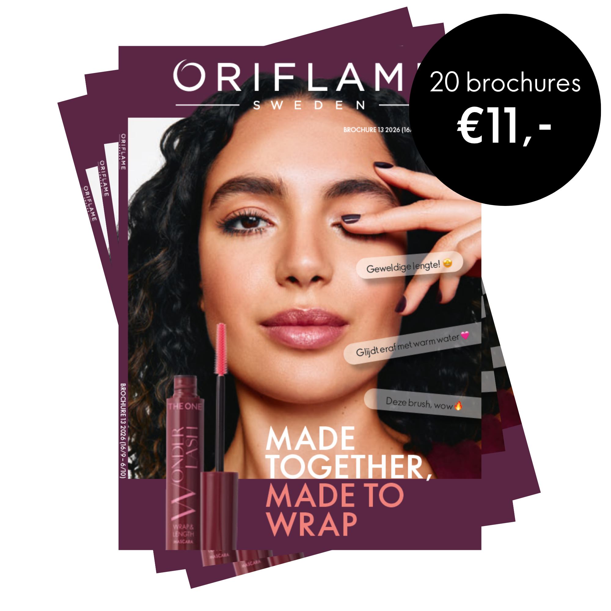 een tijdschrift met het gezicht van een vrouw