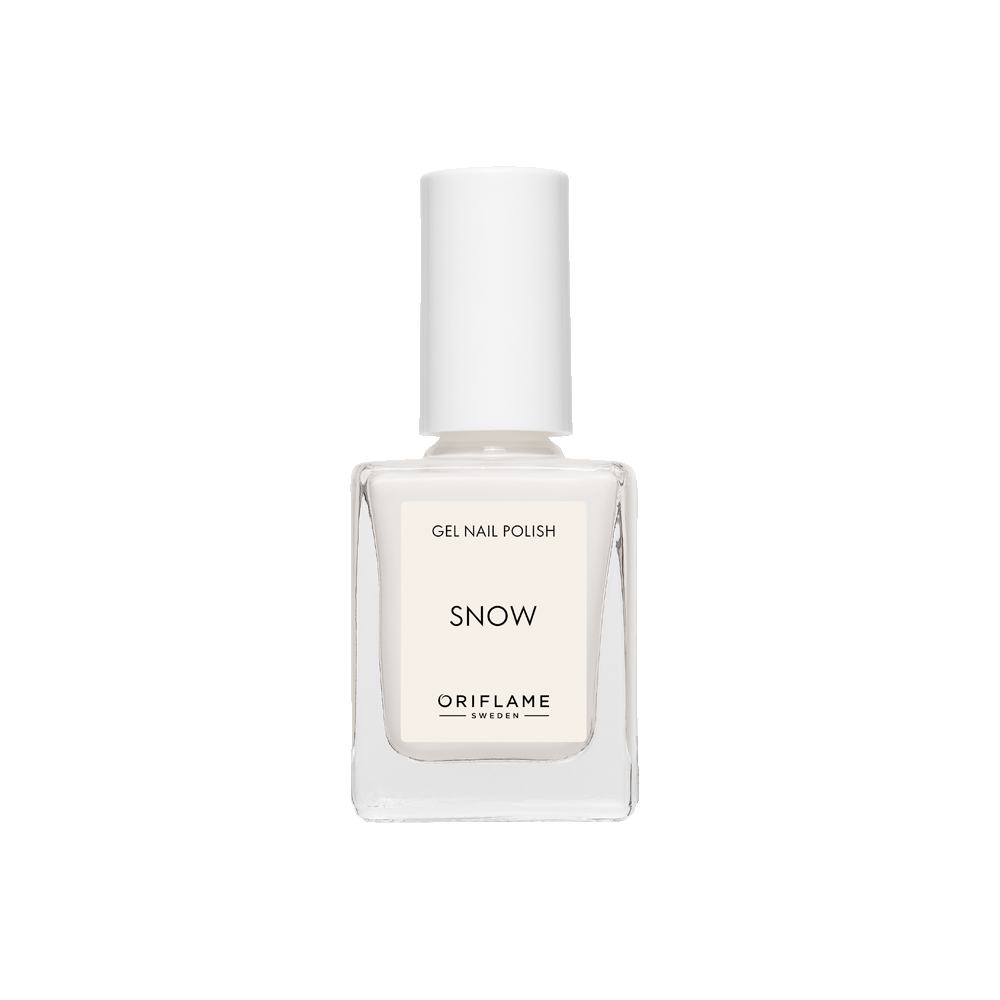 en vit flaska nagellack