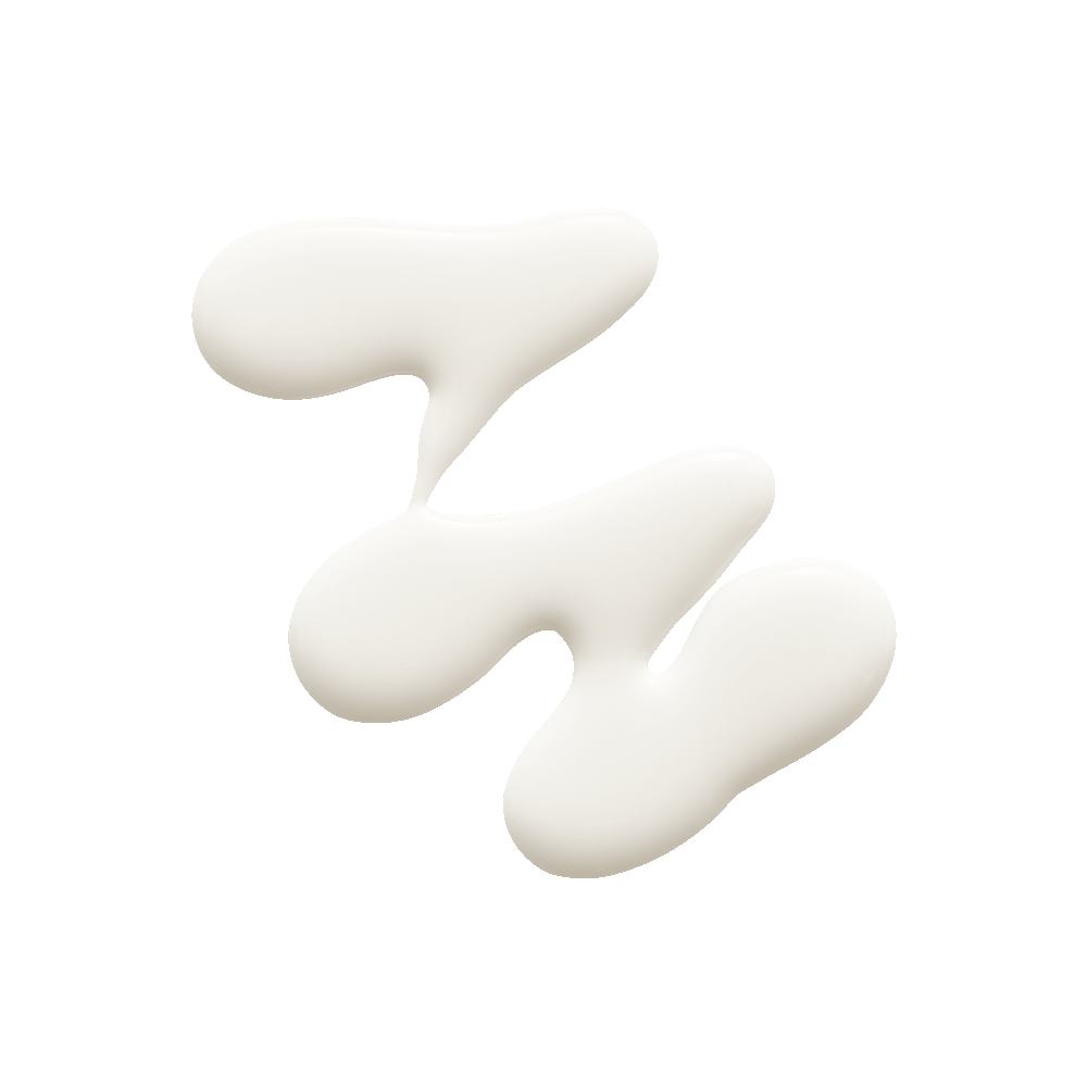 en vit vätska på vit bakgrund