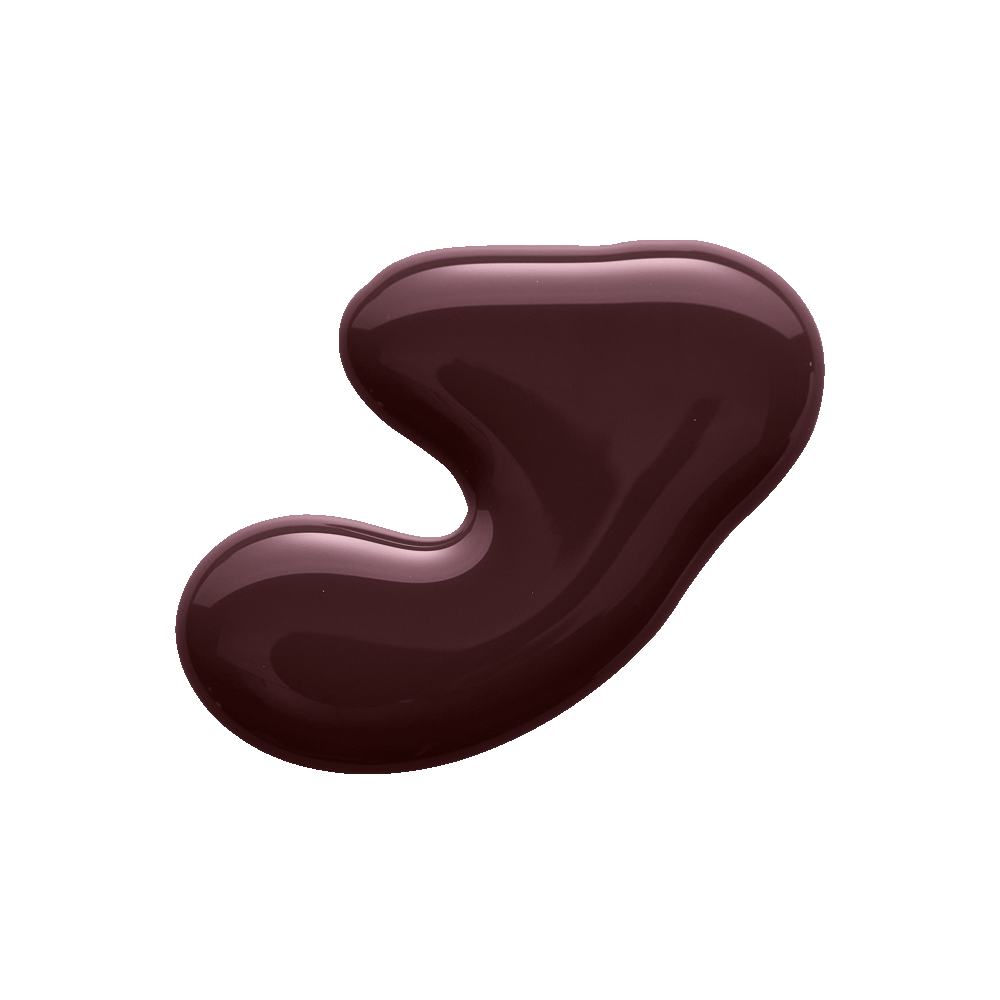 een vlek donkerbruine vloeistof