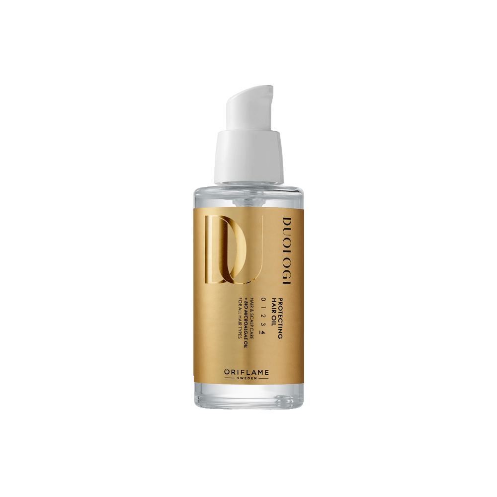 a bottle of liquid with a white pump