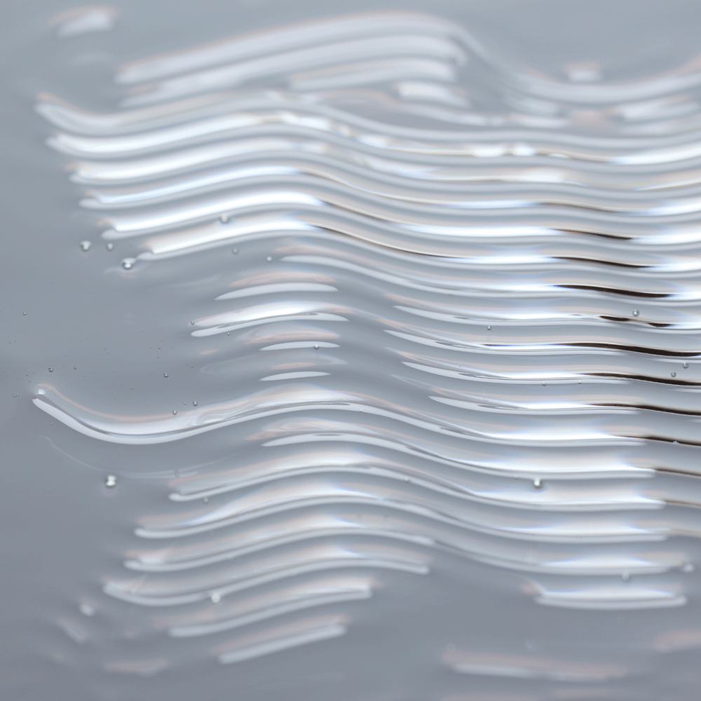 a close up of water