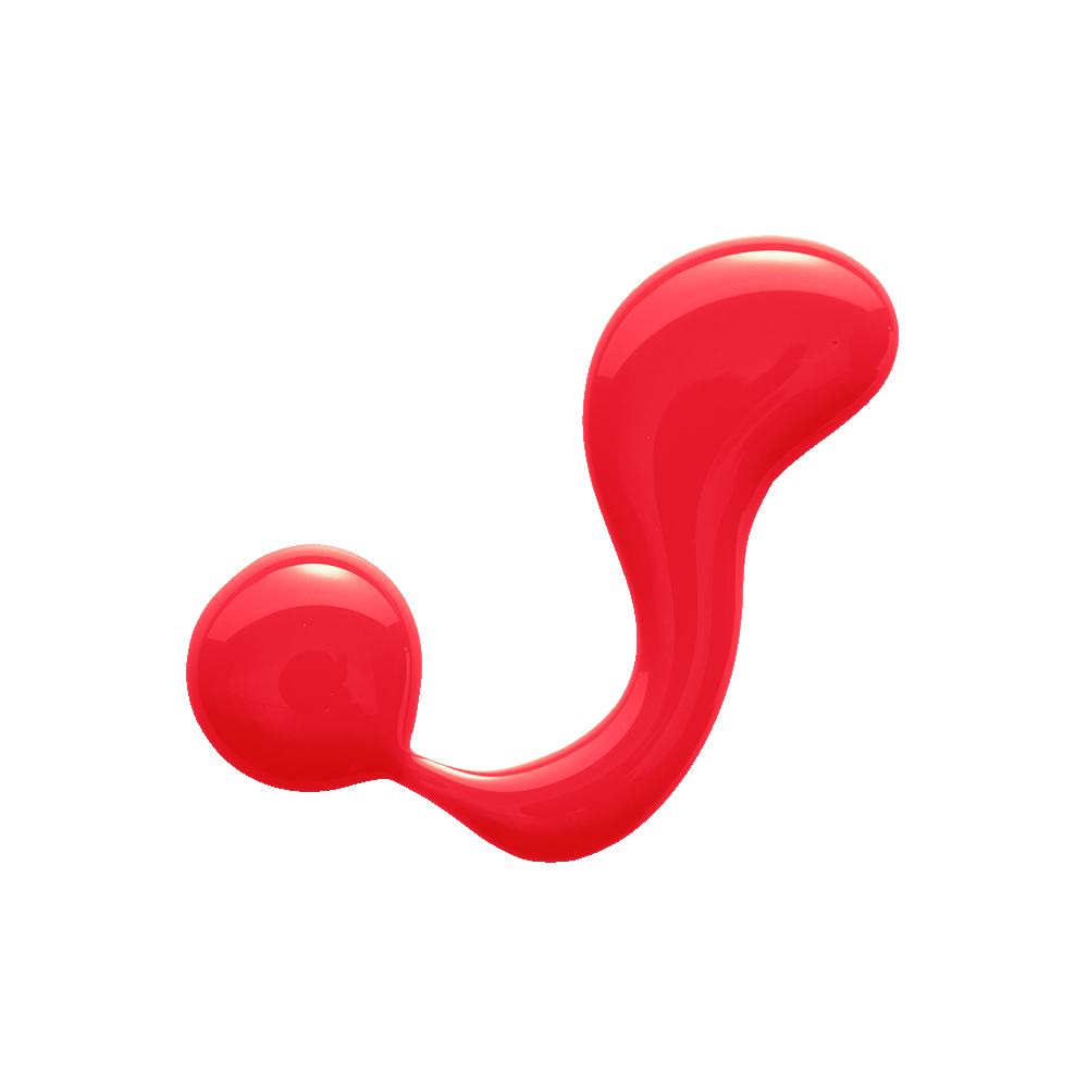 μια κόκκινη σταγόνα υγρού