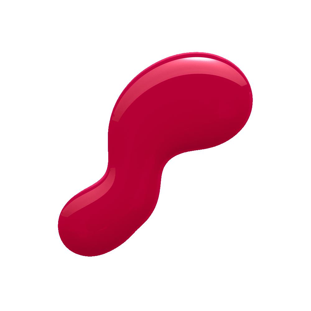 μια ροζ σταγόνα βερνικιού νυχιών