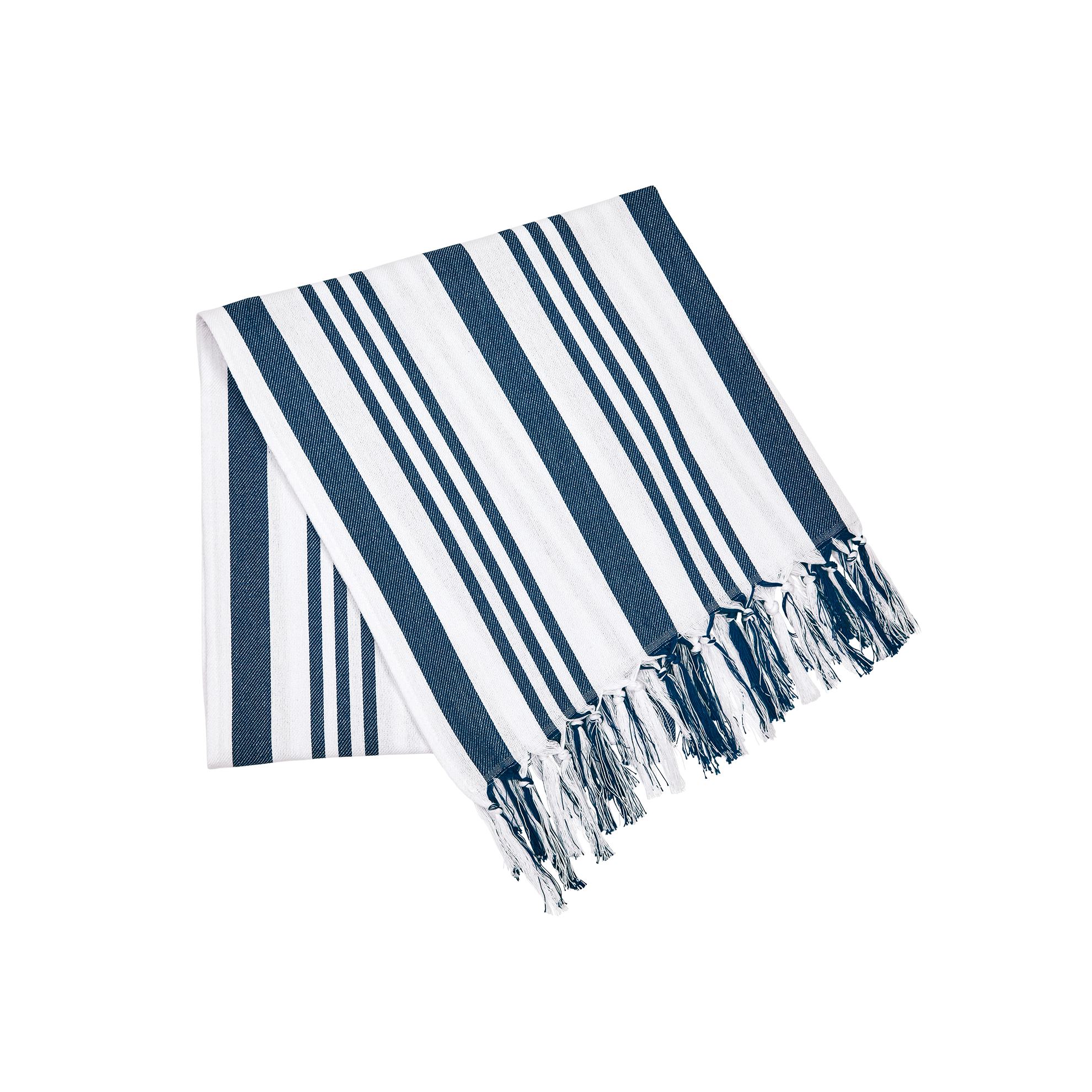 синьо-бяла шарена кърпа