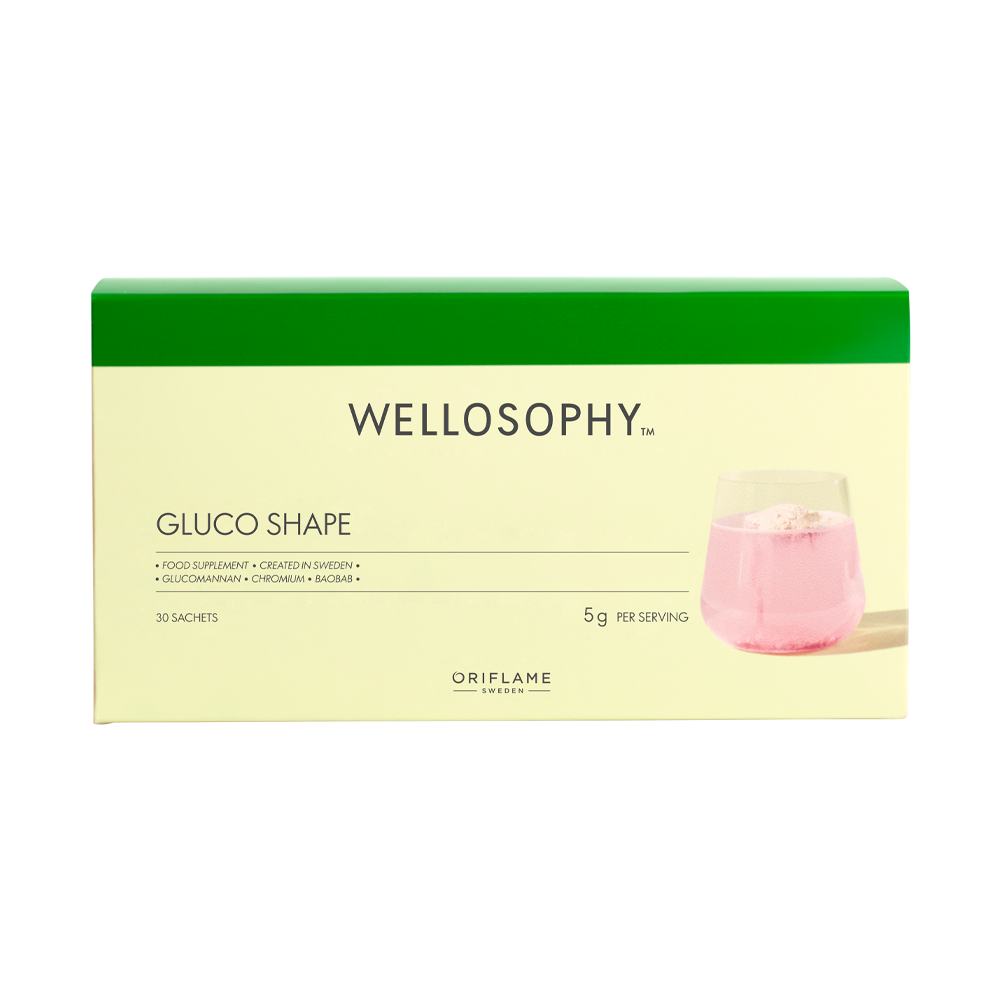 ένα κουτί με την εικόνα ενός ποτηριού με υγρό