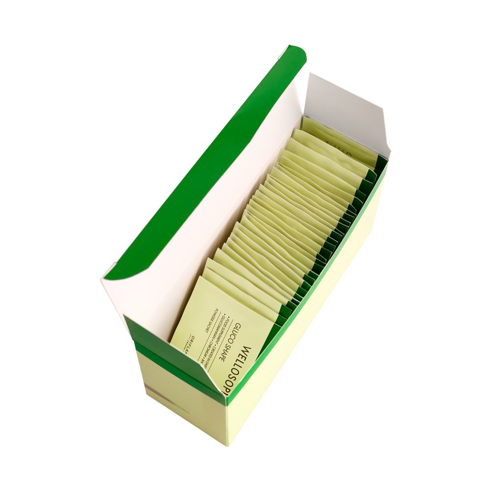 ένα πράσινο και λευκό κουτί με πολλά αρχεία μέσα