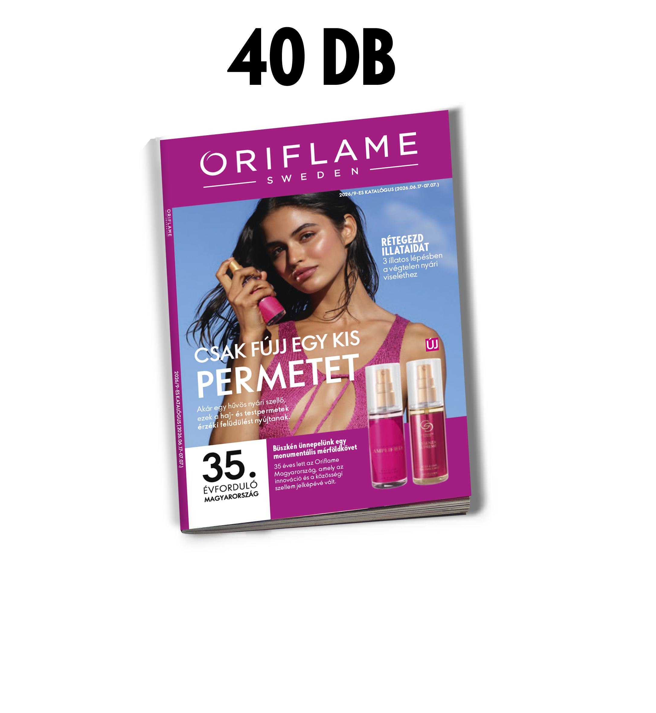egy magazin, amelyen egy nő látható