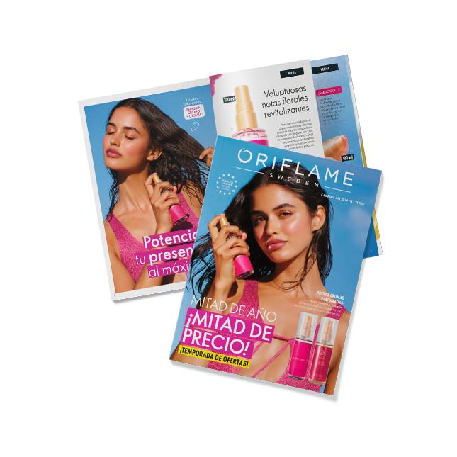 una revista con una mujer en la portada