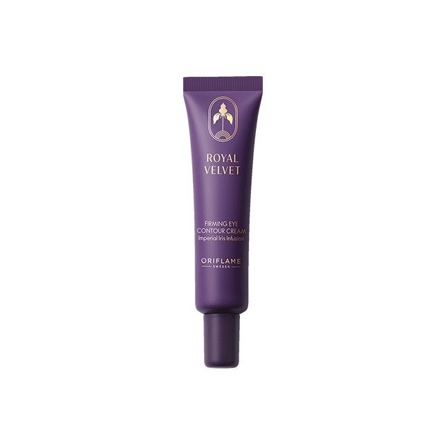 un tubo morado de crema